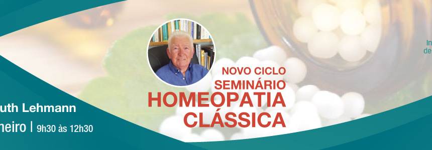 Seminário de Homeopatia Clássica – 27 de Janeiro de 2019